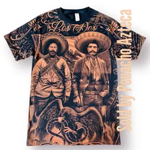 Pancho y Zapata Men's T-Shirt - Classic Style for Men's Wear - Top, Menswear