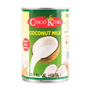 COCO KING Creamy Coconut Milk - Rich & Smooth 13.5 fl oz Can for Cooking & Baking