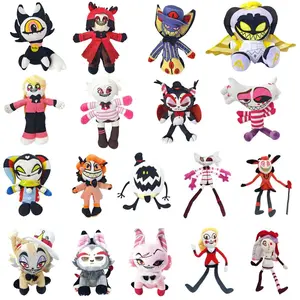 Hazbin hotel evil boss around doll gift hell inn clown plush toy