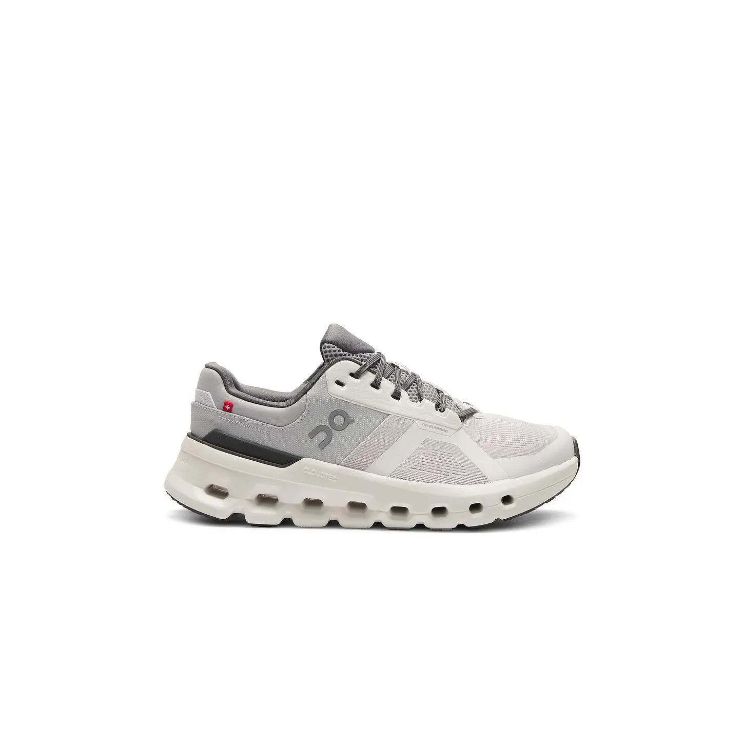 On Cloudrunner 2 Sneaker in Frost & White On Cloudrunner 2 Sneaker in Frost & White