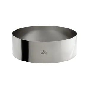 Fat Daddio's SSRD-9030 Stainless Steel Round Cake & Pastry Ring, 9 x 3 inch