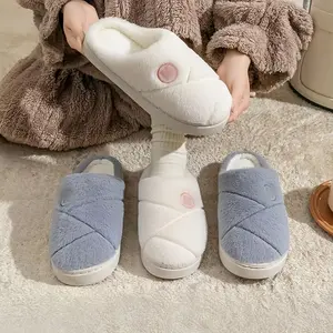 Winter Fuzzy Slippers - Super Soft Cozy Warm House Slippers for Cold Days | Must-Have Comfortable Indoor Footwear winter warm fleece