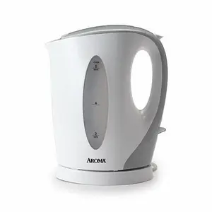 Aroma AWK-105 1.5-Liter Electric Kettle - White/Grey Aroma AWK-105 1.5-Liter Electric Kettle - White/Grey