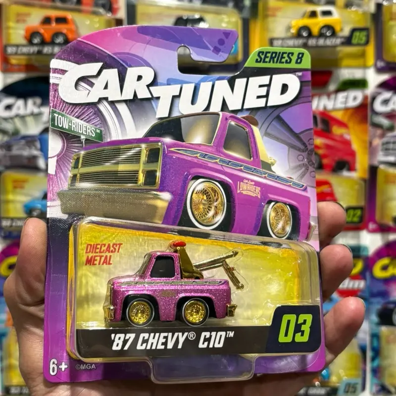 Car Tuned series 8 Chevy C10 tow truck diecast truck