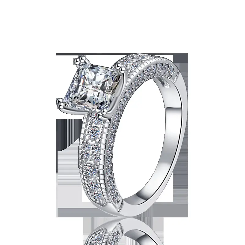 JZ0014 A [D color moissanite] 1.2 carats