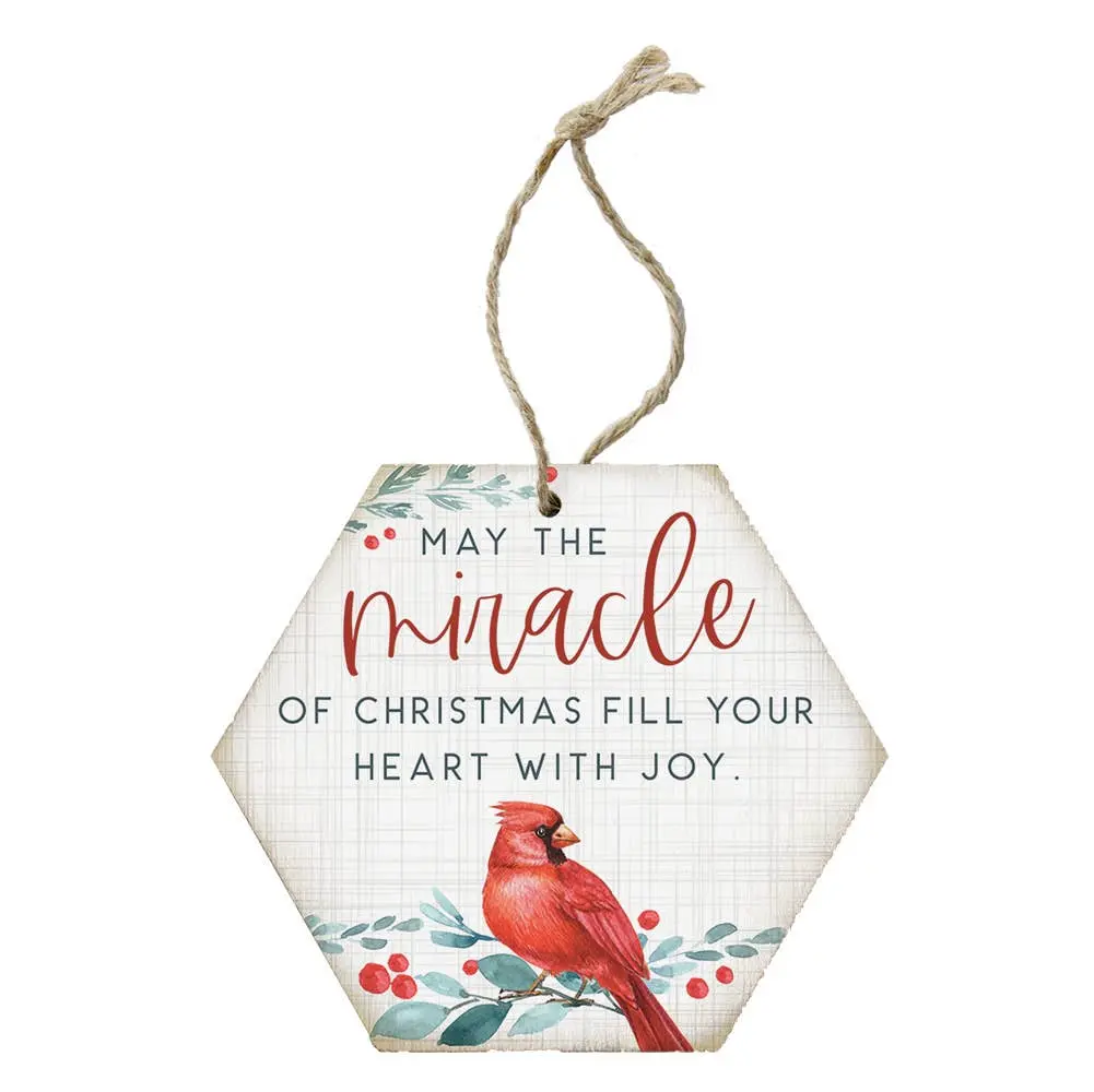 Miracle Of Christmas - Honeycomb Ornaments