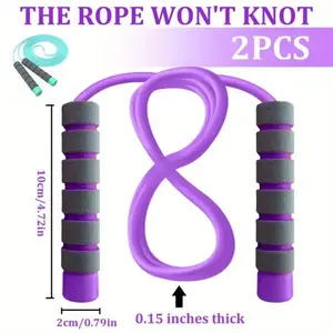 Rope Set for Skipping Handles Jump Rope for Party Tools Kits