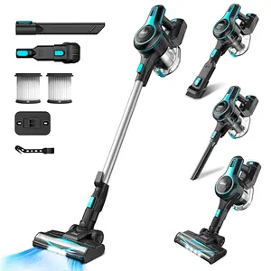 N520 Cordless Stick  Handheld Vacuum Cleaner 30Kpa 40 Mins Runtime Lightweight Stick Vacuum,Self-Standing Rechargeable Vacuum Cleaners for Pet Hair,Carpet,Hardwood Floor N520 pet lovers