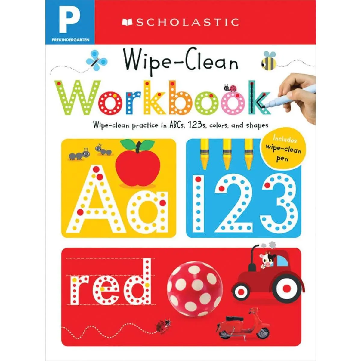 Pre-K Wipe-Clean Workbook: Scholastic Early Learners (Wipe-Clean) -- Scholastic - Spiral
