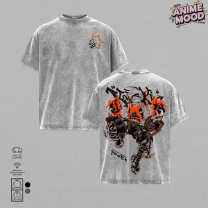 My Hero Academia Bakugo T-Shirt – Vintage Washed Katsuki Bakugo Explosion Quirk Anime Graphic Tee, UA Hero Manga Print, Oversized Soft Cotton Streetwear, Unisex Casual Apparel, Gift for MHA Fans