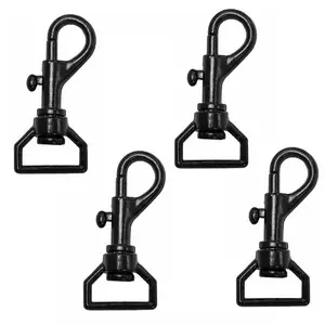 Homes for Pets Replacement Exercise Pen Swivel Snaps, Black, Pack of 4, SNAPB-4