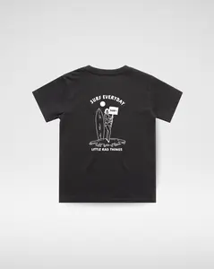 SURFS UP GIRL TEE - BLACK