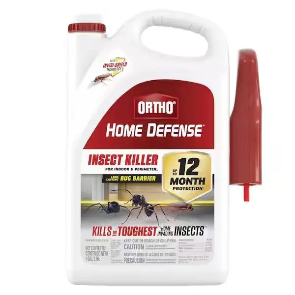 Home Defense Insect Killer for Indoor and Perimeter2, 1 gal. Ant, Roach and Spider Insect Killer with Trigger Sprayer Household