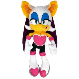 Sonic Hedgehog - Rouge The Bat Plush 8.5"H