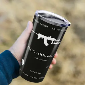 DayZ Inspired Tacticool Bacon 20oz Insulated Tumbler
