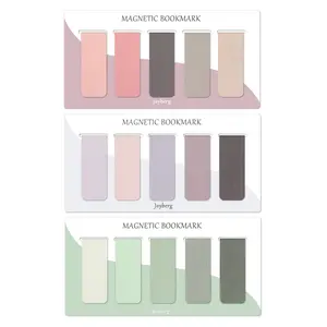 15-Piece Bookmark Set, Women's Magnetic Bookmarks, Student & Teacher Reading Page Markers, Book Accessories, Mist, Ocean, Emerald Colors