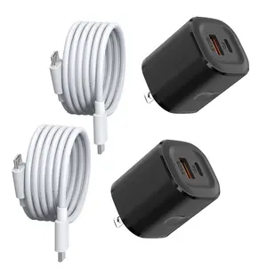 iPhone 16 Charger, 2-Pack 20W Fast USB C Charger Block, for iPhone 16/16 Pro Max/15 Series/iPad Pro and More