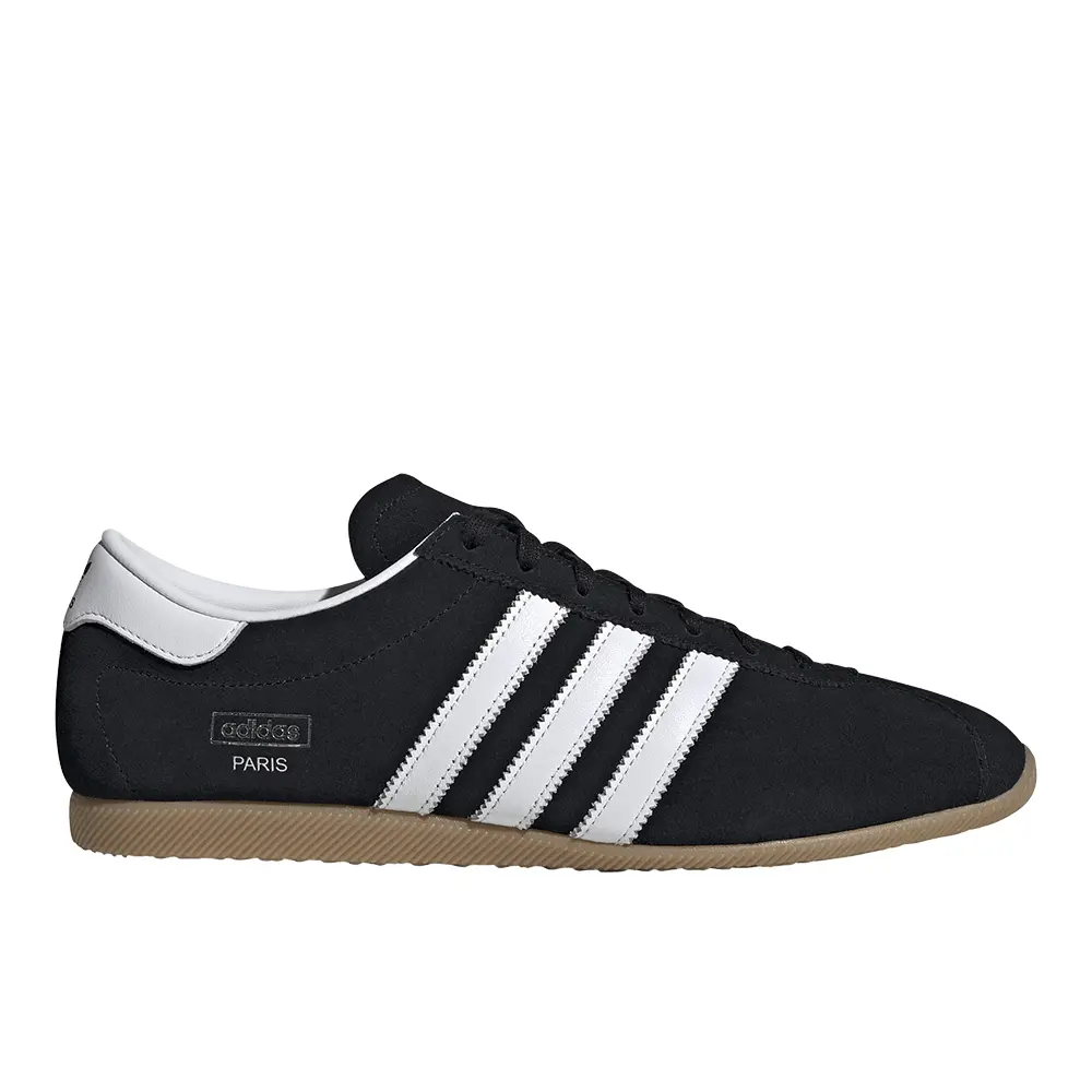 adidas Mens Paris Sneakers Shoes Casual - Black