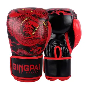 Professional Boxing Gloves for Training, 1 Pair Thickened Boxing Gloves for Men & Women, Sports Equipment for Boxing & Martial Arts