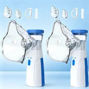 2pcs Disposable Battery Operated Mist Sprayer, No Charging Hassle, Fine Mist Output, Compact & Travel-Friendly Handheld Humidifier