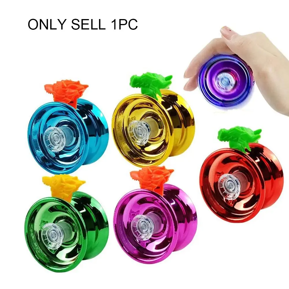 Aluminum Alloy Yo-Yo for Beginners and Professionals, Durable Competitive Yo-Yo Toy for Adults and Kids, Includes Accessories, Fun Gift for Boys and Girls