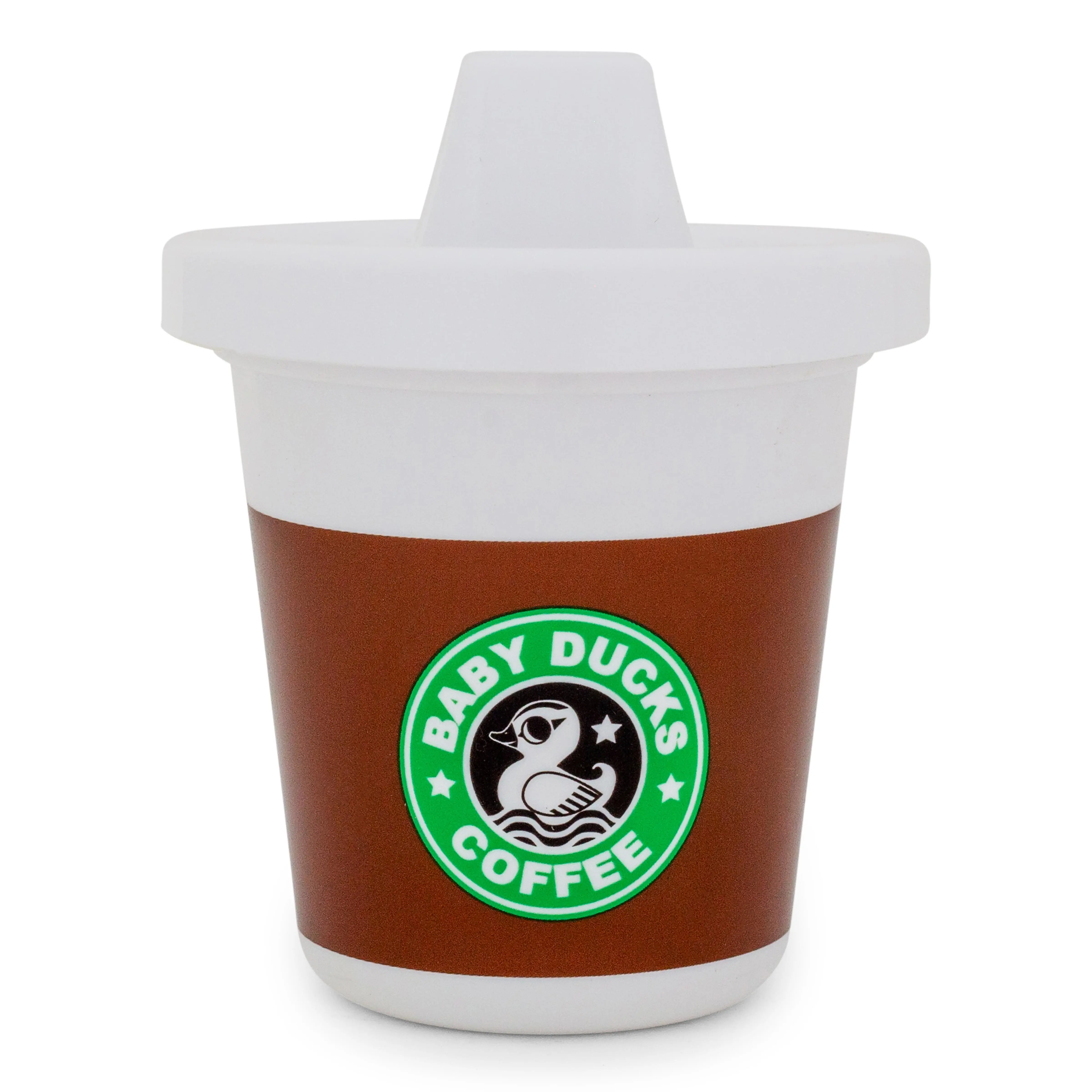 Baby Ducks Coffee Rise & Shine Toddler Sippy Cup | Holds 4 Ounces Baby Ducks Coffee Rise & Shine Toddler Sippy Cup | Holds 4 Ounces
