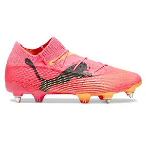 PUMA Mens Future 7 Ultimate Rush Firm GroundArtificial Ground Soccer Cleats  - Pink