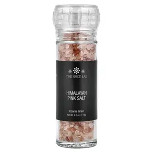 The Spice Lab Himalayan Pink Salt, Coarse Grain, 4.2 oz (119 g)