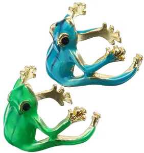 [2026 Fashion Accessories] Tree Frogs Rings Adjustable Open Rings - Unique Fashionable Jewelry for Men & Women, Premium Party Accessory