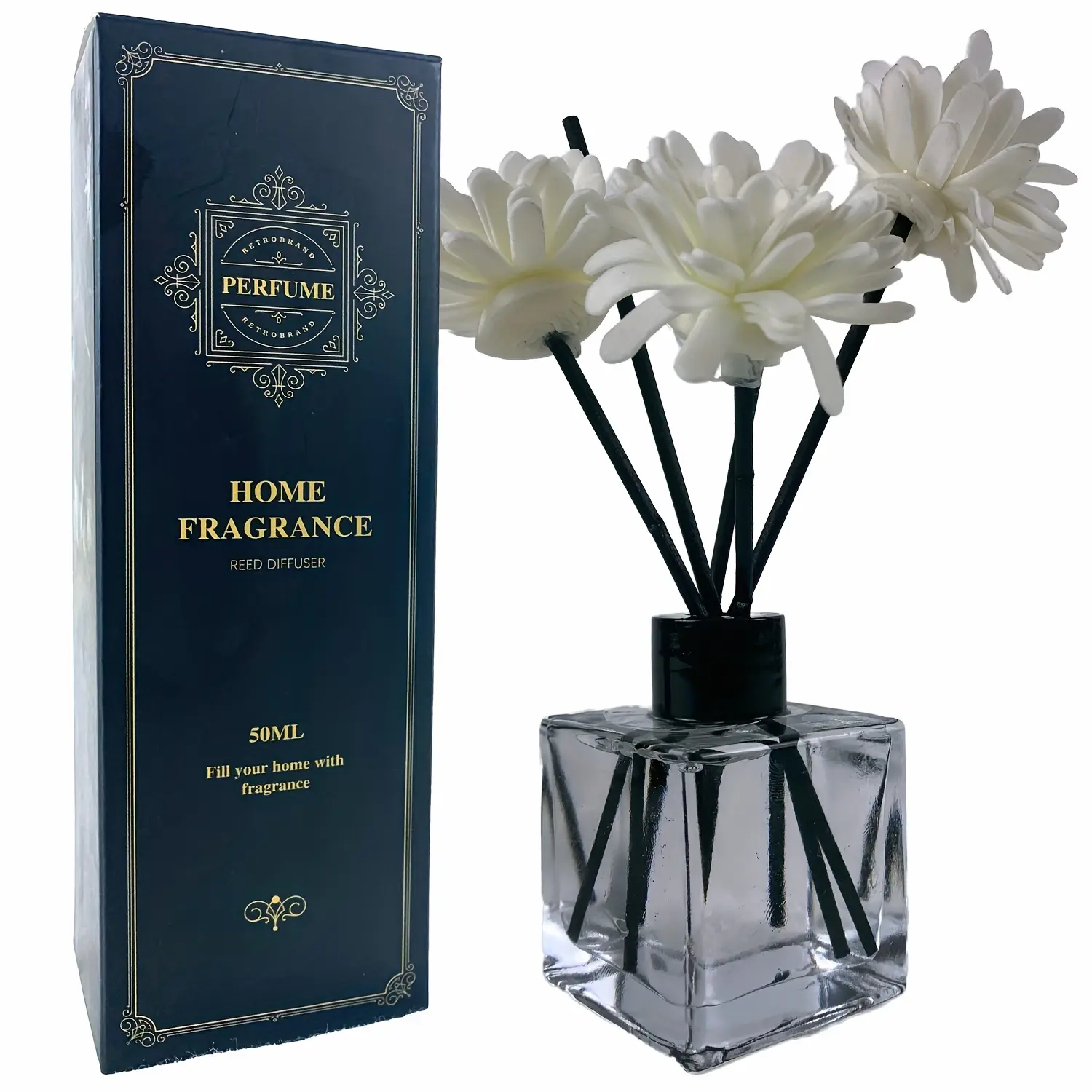 1pc/set 50ml/ 1.69oz Reed Diffuser Set - Elegant Aromatherapy with Long-Lasting Fragrance, Ideal for Bedroom, Living Room, Study - Sophisticated Home Decor Gift, AIR FUSION Diffuser Stick Home Fragrance Light Aroma Scented Home Essential Oil