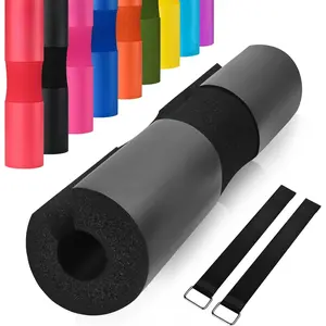 Barbell Pad Squat Pad for Squats-Squat Bar Pad-Great for Weightlifting,Lunges and Hip Thrusts-Foam Sponge Pad-Fit Standard and Olympic Bars Perfectly