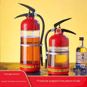 [Fire Extinguisher Beer Bucket] 3L Beer Bucket | Fire Extinguisher Design & Beverage Keg | Craft Beer Dispenser with Leak-Proof Seal | Safe Materials for Restaurants & Bars
