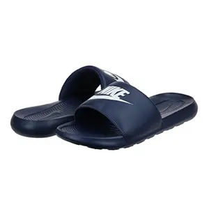 Men's Nike Victori One Slide Midnight Navy/White (CN9675 401)