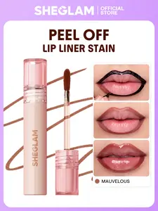 SHEGLAM Fall In Line Peel Off Lip Liner Stain Long Lasting Lipstick Waterproof Nourishing Precision Brush