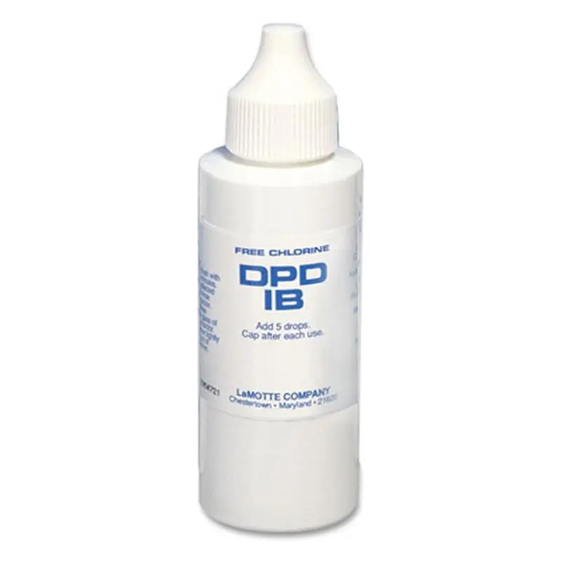 212 MAIN LaMotte P6741H DPD Free Chlorine Test Solution - 60 ml Water Quality Tester for Aquatic Fitness Equipment Maintenance Pool Accessories