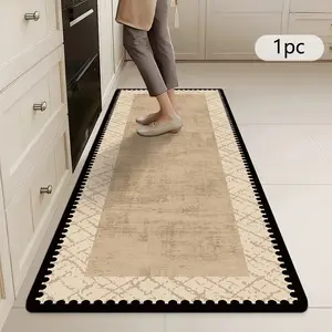 Breathable Textured Rug Mat, Durable & Easy Clean Design, Ideal for Home Decor, Versatile Use in Multiple Settings, Boho Runner Rug
