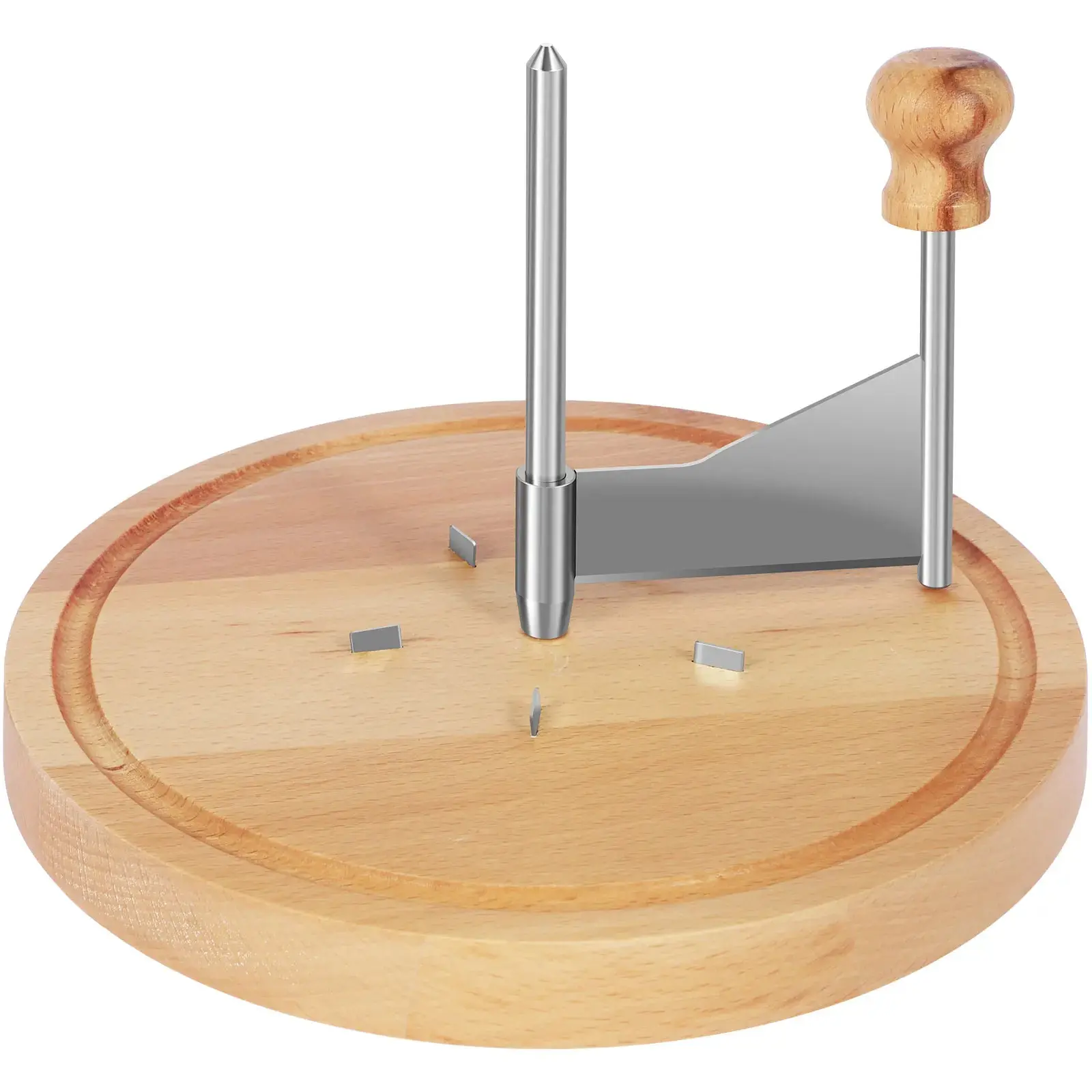Stainless Steel Cheese Curler and Shaver - Handheld Grater for Cheese, Butter, and Chocolate in the Kitchen