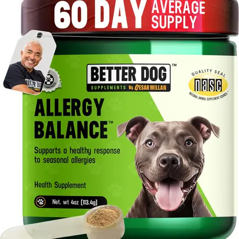 Allergy Balance – Dog Skin, Coat & Seasonal Wellness Support | By Cesar Millan