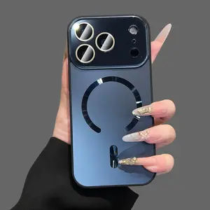 Magnetic Lens Protective Cover for IP17promax IP16pro IP15Pro Max IP13 IP14 Smartphones Compact Shockproof Screen Protector Easy Installation Black Protection iPhone 17 Pro Max Case phone cases iphone 17 pro max case iphone 17 phone case phone case
