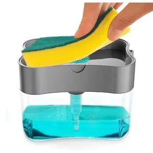 Double Layer Sponge Rack Soap Dispenser