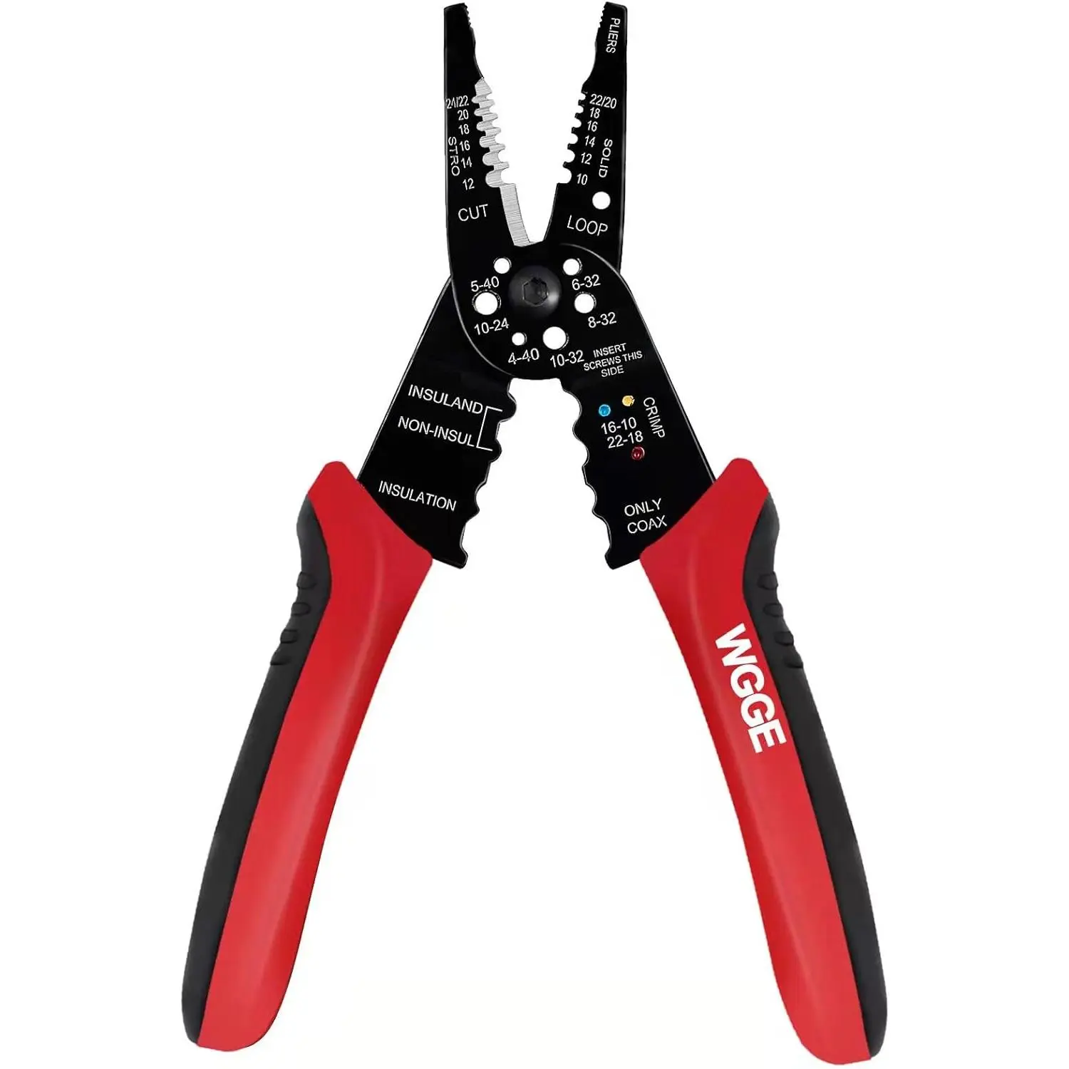 Professional 8-inch Wire Stripper/wire crimping tool, Wire Cutter, Wire Crimper, Cable Stripper, Wiring Tools and Multi-Function Hand Tool