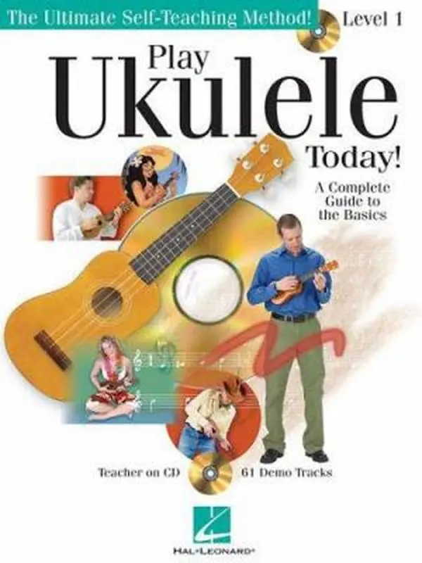 USED Book - Play Ukulele Today! - A Complete Guide to the Basics Level 1 (Bk/Online Audio) by Tagliarino, Barrett (Paperback) - english