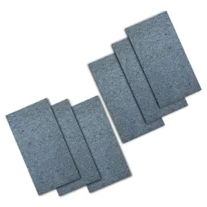 ATS Acoustics Cotton Batts Acoustical Sound Absorbing Recycled Noise Dampening Insulation 2 Inch Thickness, Case of 6