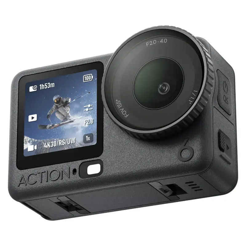 [Pre-Owned Options] DJI Osmo Action 6 Combo, Action Camera with 1/1.1″ Square Sensor, Variable Aperture of f/2.0–f/4.0, Cold-Resistant, 4hrs Battery, Action Camera 8K Ideal for Daily Use