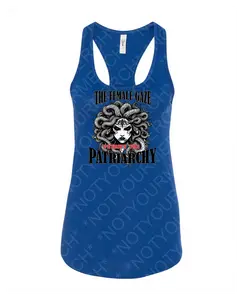 Medusa TANK TOP | Petrify the Patriarchy Tank | Resistance | Relaxed Fit Cotton Women