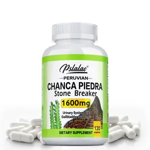 Pslalae - Calcium Carbonate Supplement Capsules - Contains Silica and Cellulose - Kidney Support, Kidney Stones - 60/120 Capsules