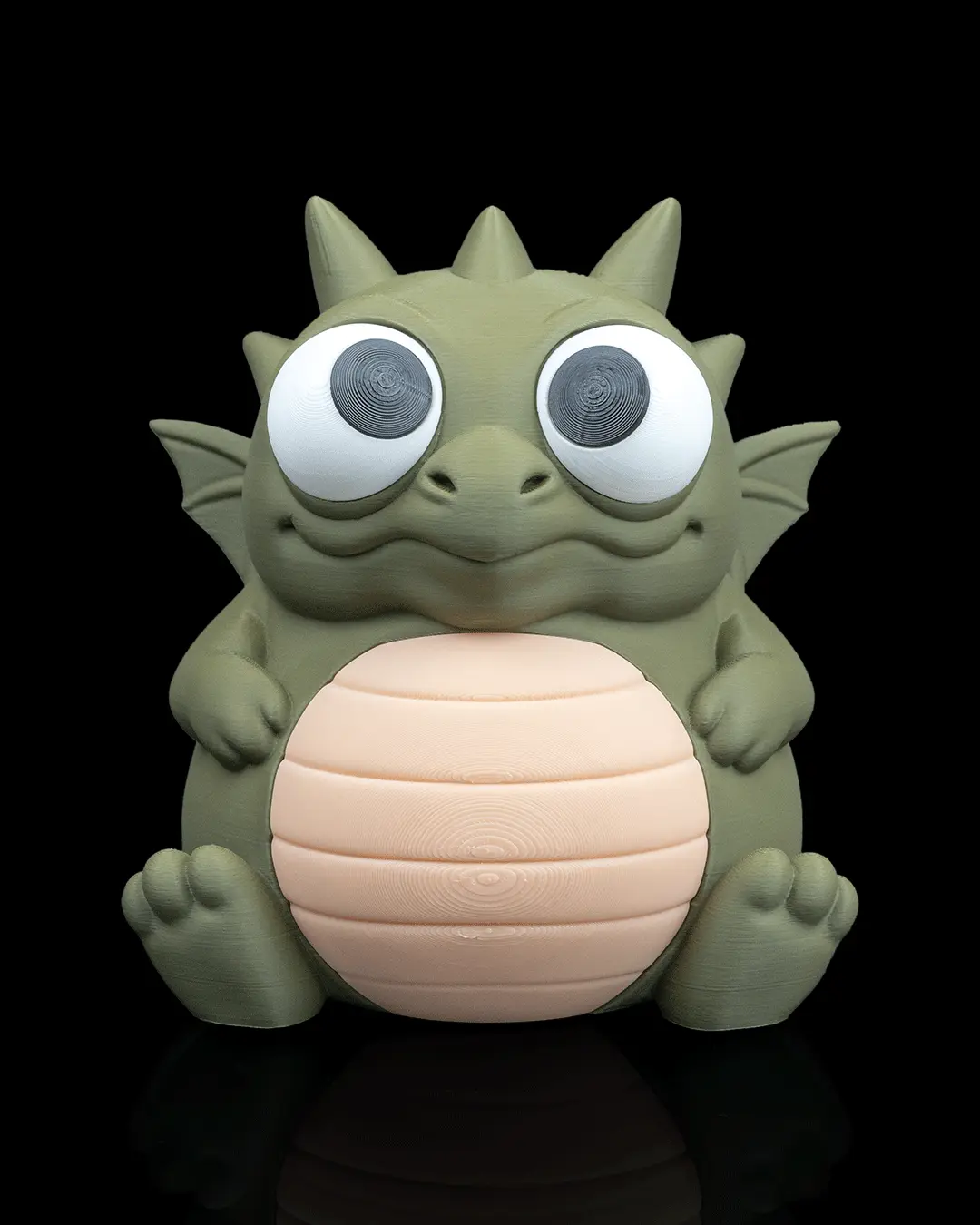 Decorative Dragon Plastic Cashling Piggy Bank - Funny Home Decor Money Saver Pot for Desk, Shelf, Coin Storage, Gift Option, Coins