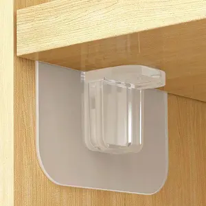 2026 New Model - 10-piece shelf support pins, self-adhesive shelf clips, sturdy kitchen cabinet bookshelf partition fixing pins, wall panel cabinet supports, Storage Accessories