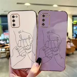 1 Piece A02S make fist Flexible Phone Case Cover Suitable For Samsung A02s With Shockproof Features Suitable For Vacation
