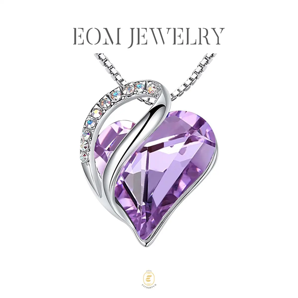 Infinity Love Heart Pendant Necklace Birthday Valentine's Day Wedding Engagement Anniversary Gift Daily Wear jewelry